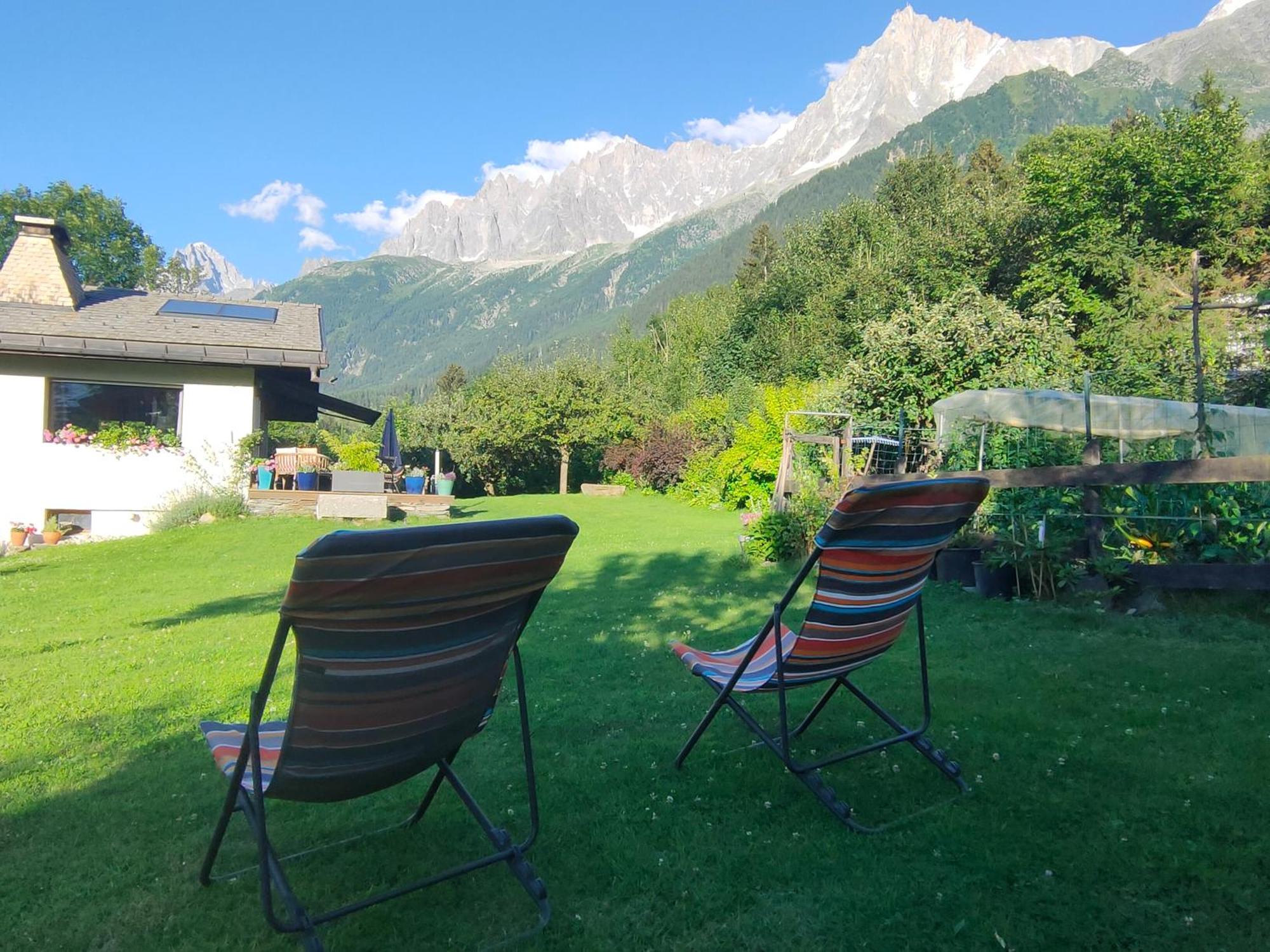 Beau Studio Dans La Vallee De Chamonix Les Trabets ภายนอก รูปภาพ