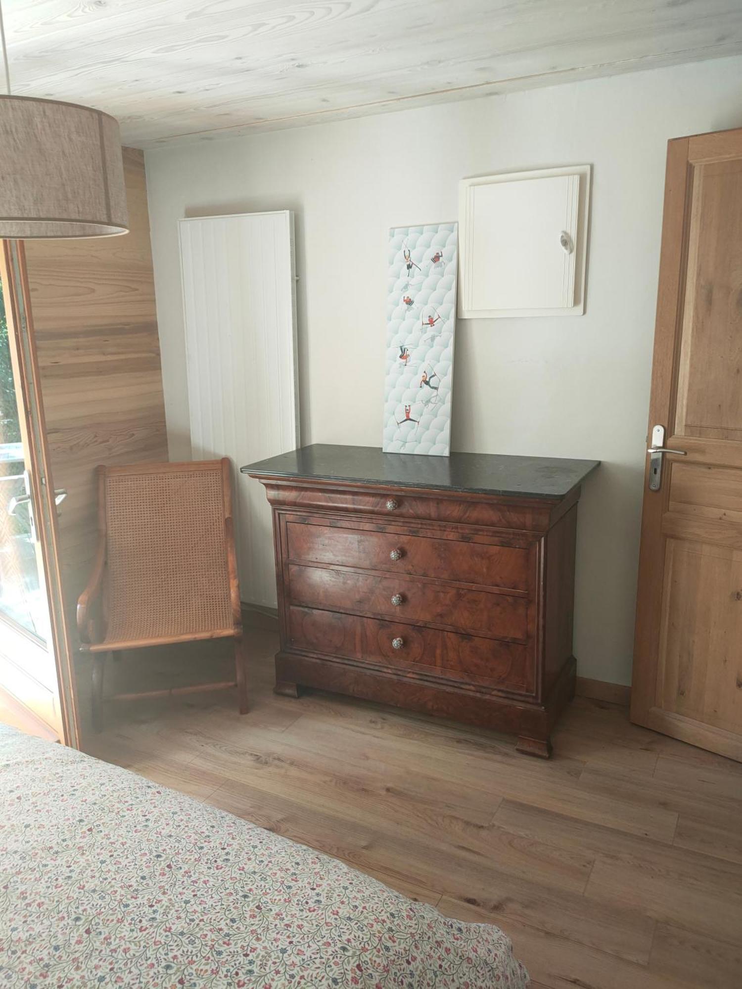 Beau Studio Dans La Vallee De Chamonix Les Trabets ภายนอก รูปภาพ